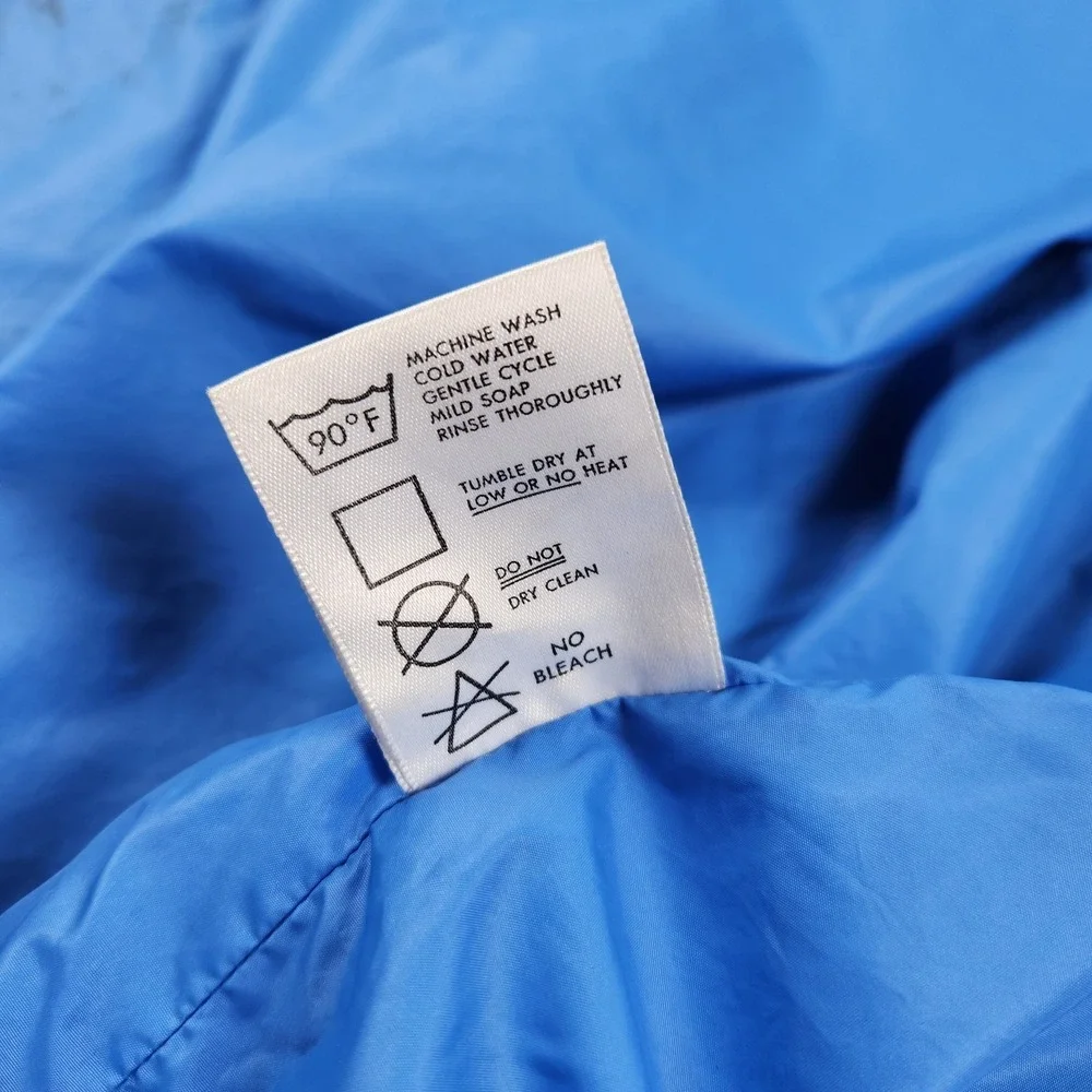 Vintage‎ The North Face Jacket Medium Blue Waterproof Outdoor HIking 90s